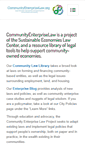 Mobile Screenshot of communityenterpriselaw.org